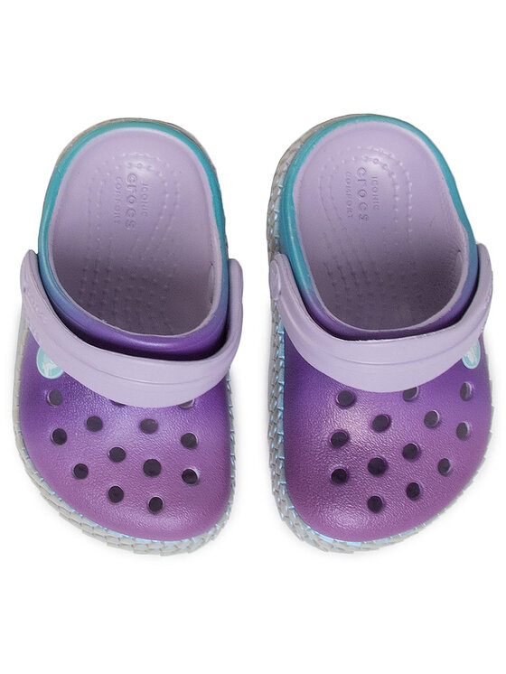 Crocband mermaid metallic outlet