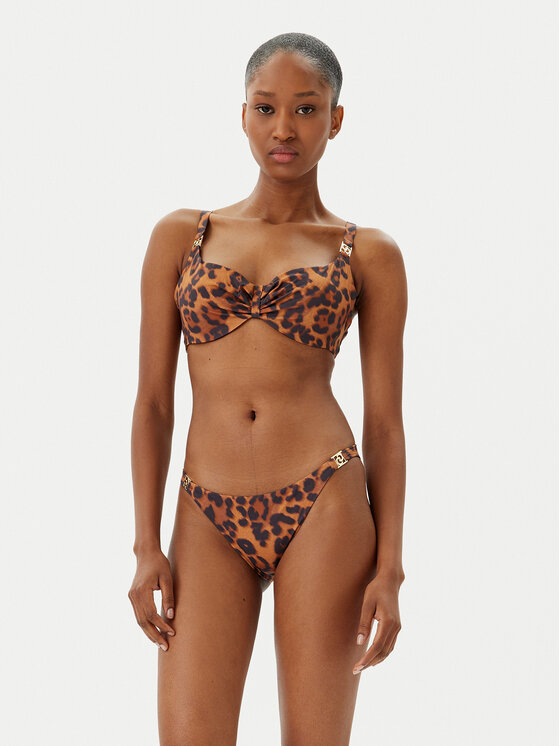 Chantelle Chantelle Gornji del bikini Sauvage C17UM0 Rjava