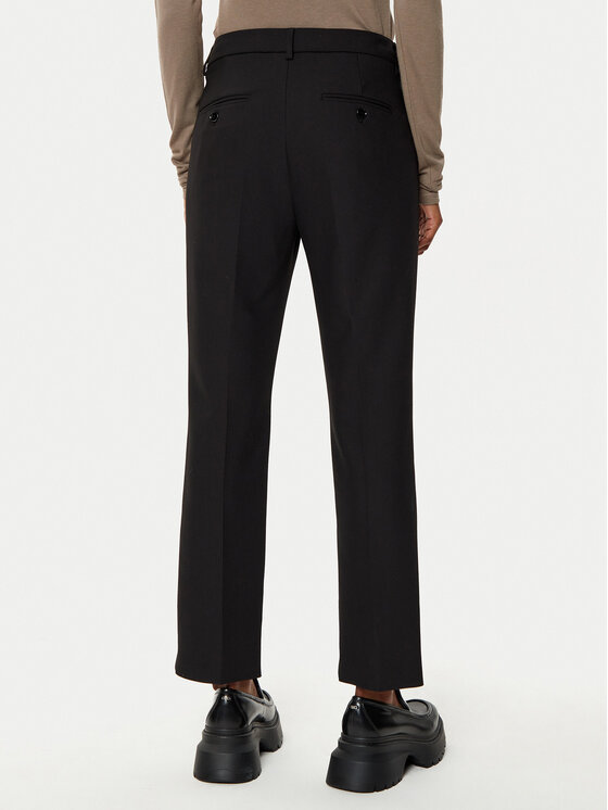 Weekend Max Mara Weekend Max Mara Chino-püksid Rana 2515131031 Must Slim Fit