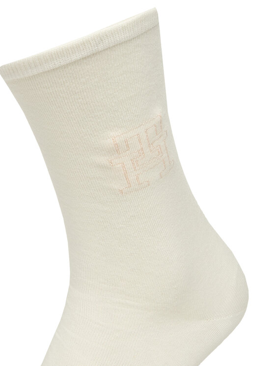 Tommy Hilfiger Tommy Hilfiger Набір 3 пар високих жіночих шкарпеток 701236464 Рожевий