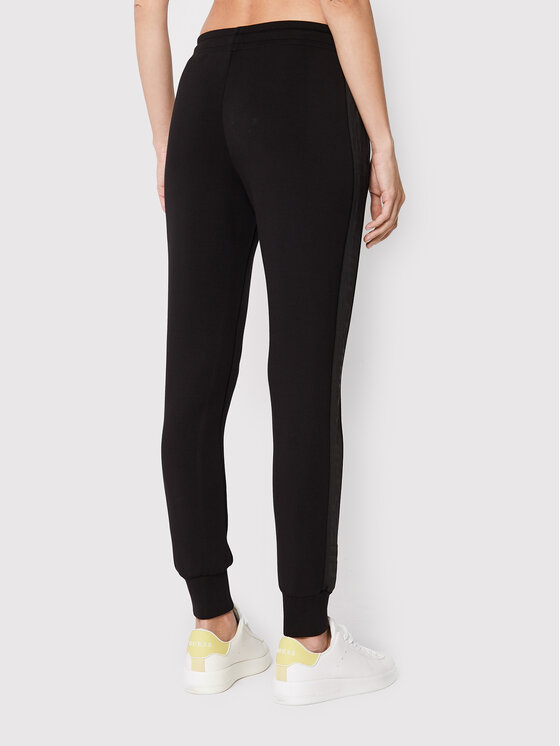 Guess Guess Спортивні штани V2YB18 K7UW2 Чорний Regular Fit