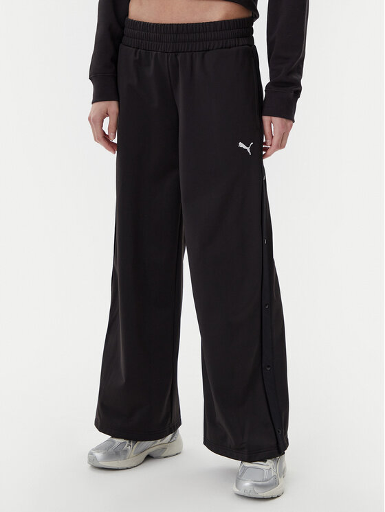 Puma Puma Melegítő alsó Ess 629804 Fekete Wide Leg