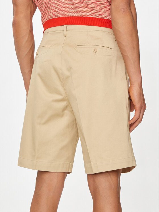 United Colors Of Benetton United Colors Of Benetton Шорти от плат 4HA9U900S Бежов Regular Fit