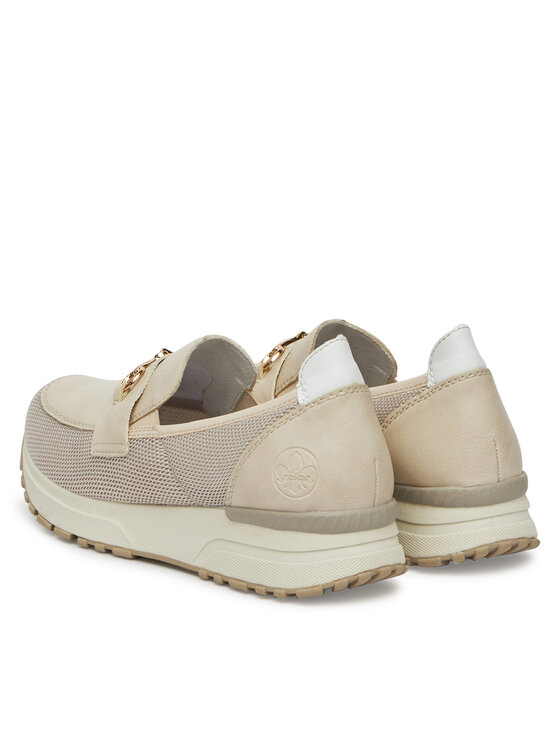 Rieker Rieker Halbschuhe N7455-60 Beige