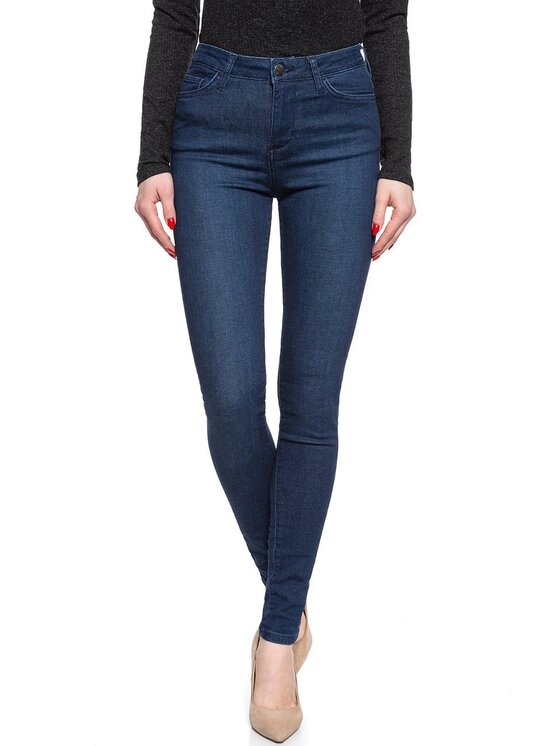 Mustang Mustang Jeansy ZOE SUPER SKINNY Niebieski Skinny Fit