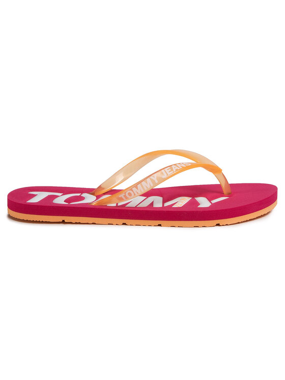 Tommy Jeans Tommy Jeans Flip flop Pop Color Beach Sandal EN0EN00849 Portocaliu