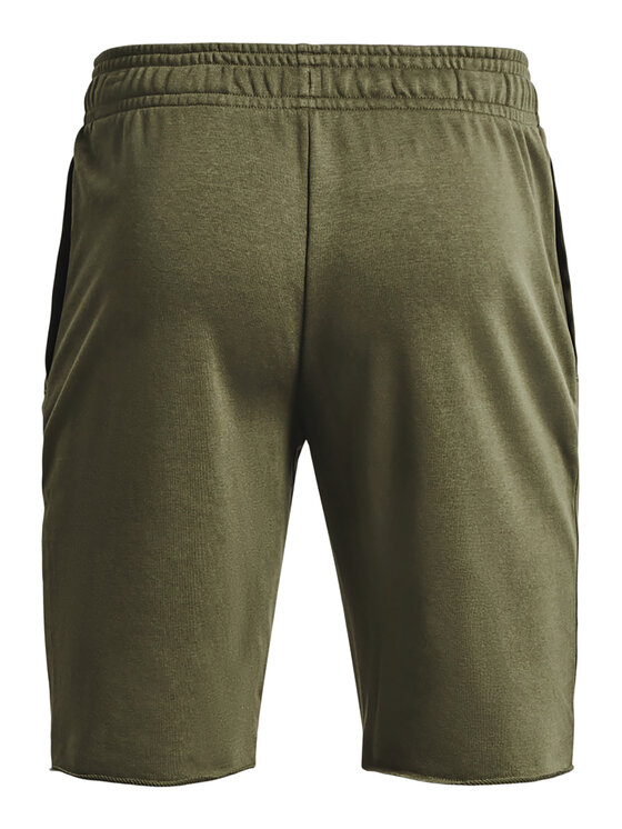 Under Armour Under Armour Sportske kratke hlače UA RIVAL TERRY SHORT 1361631 Kaki Regular Fit