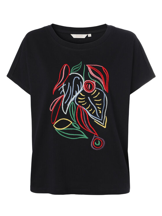 TATUUM TATUUM T-Shirt NILS 4 Tmavomodrá Classic Fit