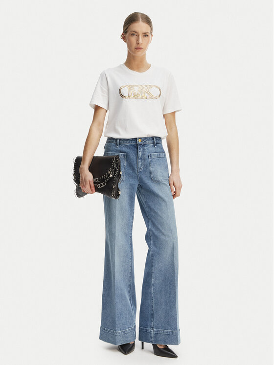 MICHAEL Michael Kors MICHAEL Michael Kors Jeansy MS6909IEB1 Modrá Loose Fit