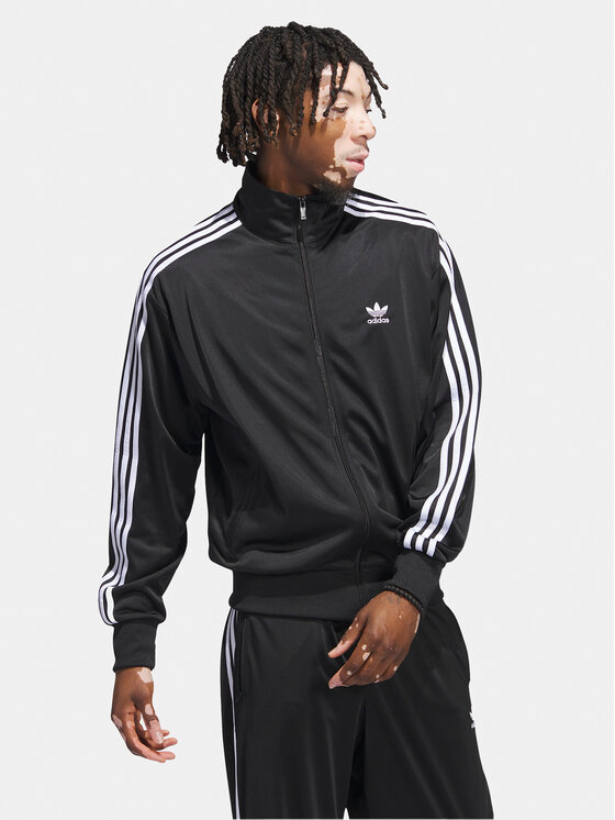 adidas adidas Mikina adicolor Classics IJ7058 Černá Loose Fit