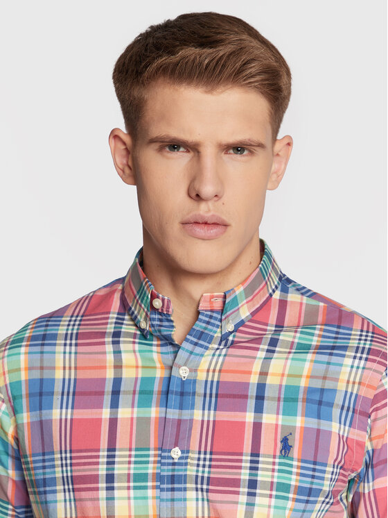 Polo Ralph Lauren Polo Ralph Lauren Košeľa 710886728 Farebná Slim Fit