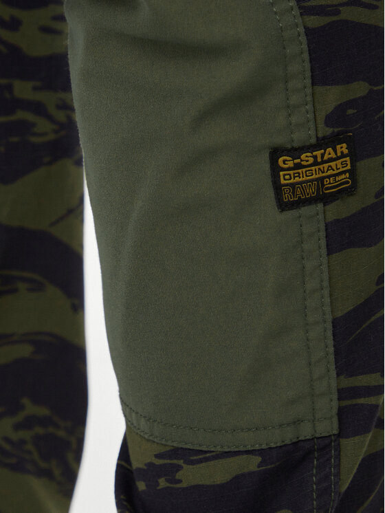 G-Star Raw G-Star Raw Riidest püksid 3D Cargo 2.0 D24308-D386-G393 Roheline Tapered Fit