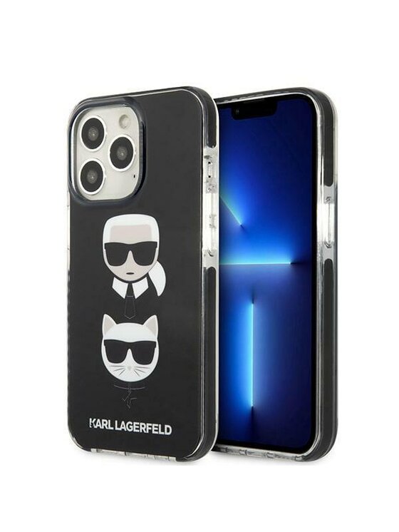 Etui na telefon KARL LAGERFELD, Czarne, iPhone 13 Pro