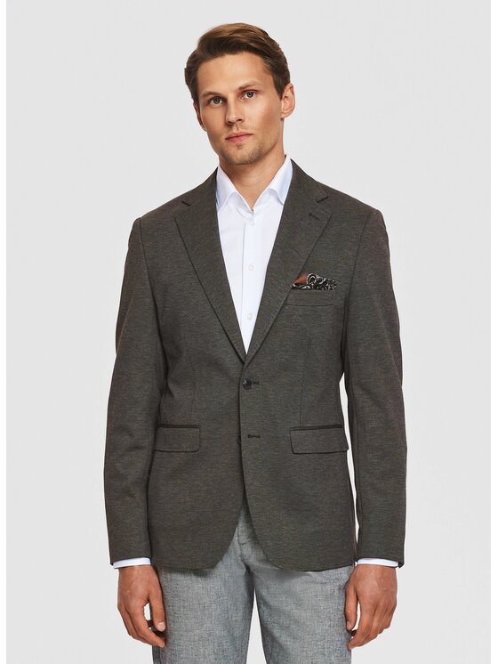 Pako Lorente Pako Lorente Marynarka P26SF-3X-006 Brązowy Slim Fit