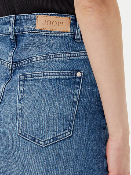 JOOP! JOOP! Džínová sukně 58 JW242DS167 30047184 Modrá Slim Fit