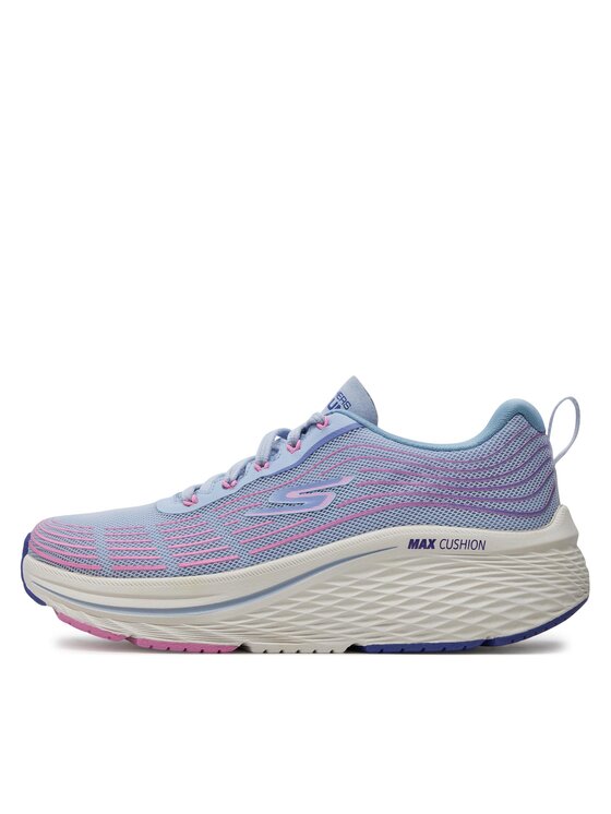 Skechers Skechers Tekaški čevlji Max Cushioning Elite 2.0- 129600/LBPK Modra