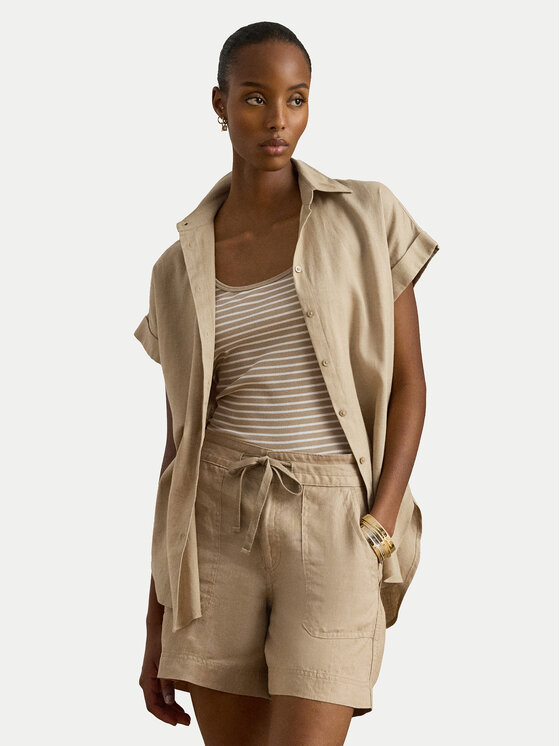 LAUREN RALPH LAUREN LAUREN RALPH LAUREN Cămașă 200699152052 Bej Relaxed Fit