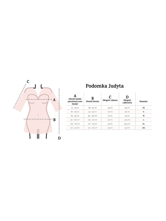 DKaren Lingerie DKaren Lingerie Szlafrok Judyta Czerwony Classic Fit