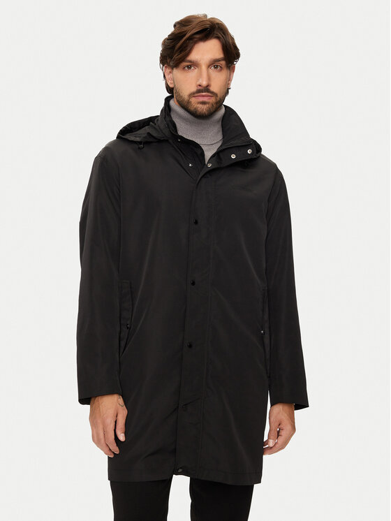 Armani Exchange Armani Exchange Kevad-sügis jope 6DZKL8 ZN5KZ 1200 Must Regular Fit