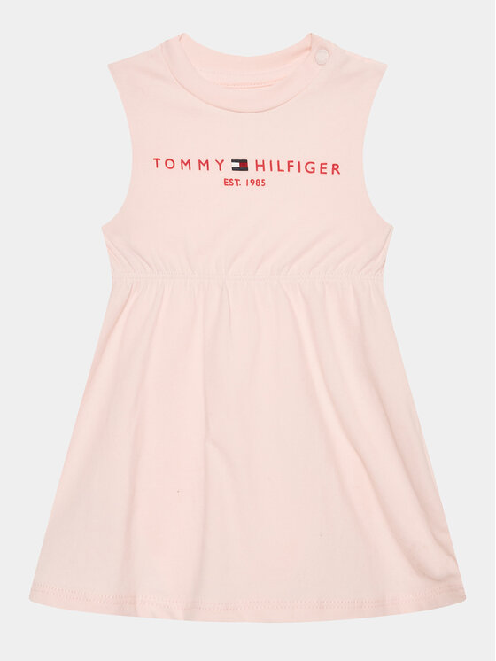 Tommy Hilfiger Haljina Za Svaki Dan KN0KN01625 Ružičasta Regular Fit