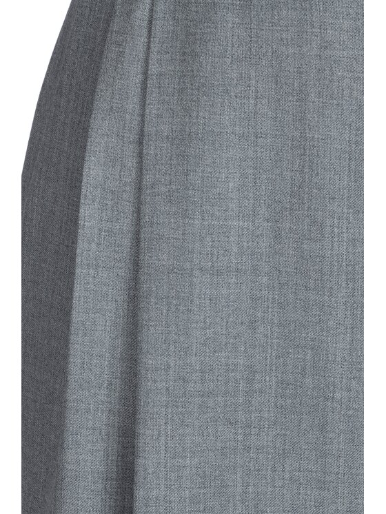 MARI PRETI MARI PRETI Spodnie garniturowe Cavalier Szary Wide Leg