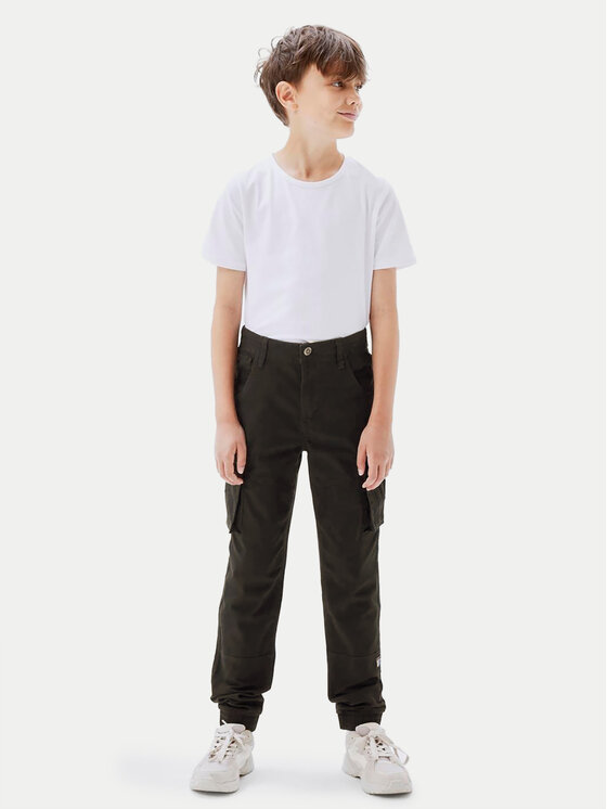 NAME IT Stoffhose - Kinderkleidung, Größe 134 Schwarz Bamgo 13151735