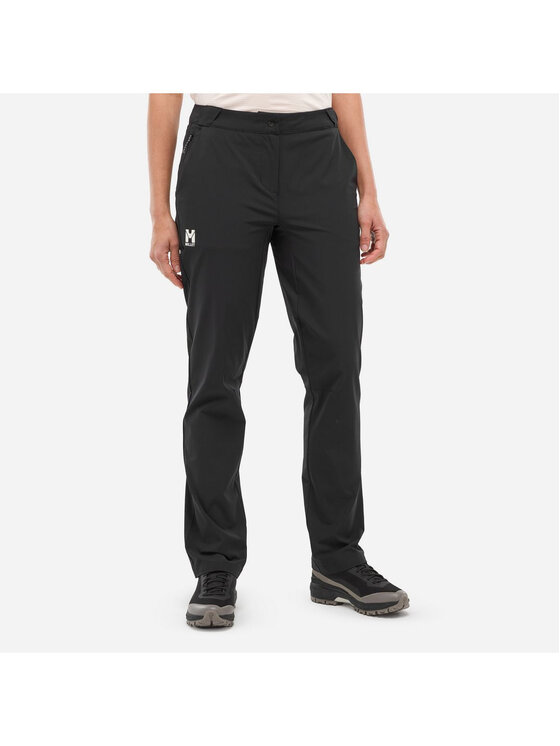 Millet Millet Spodnie outdoor Ubic Stretch Pant W Czarny Regular Fit