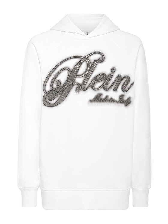 PHILIPP PLEIN PHILIPP PLEIN Felpa 26933 Bianco Regular Fit