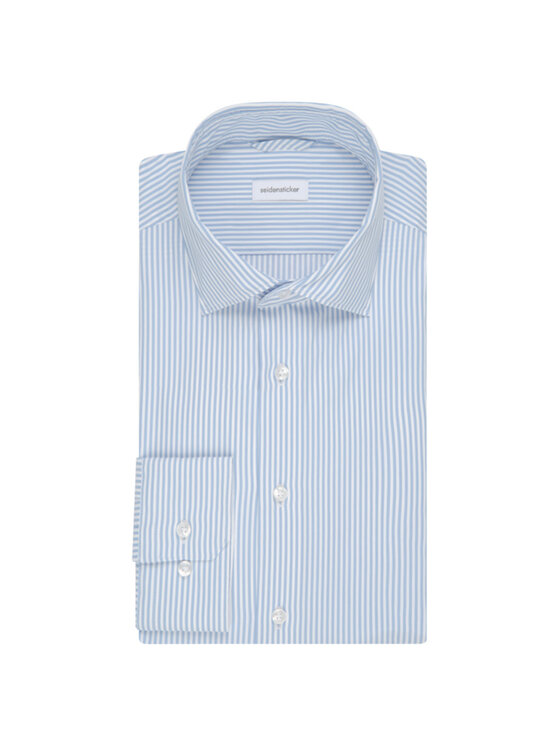 Seidensticker Seidensticker Camicia 01.650420 Blu Regular Fit