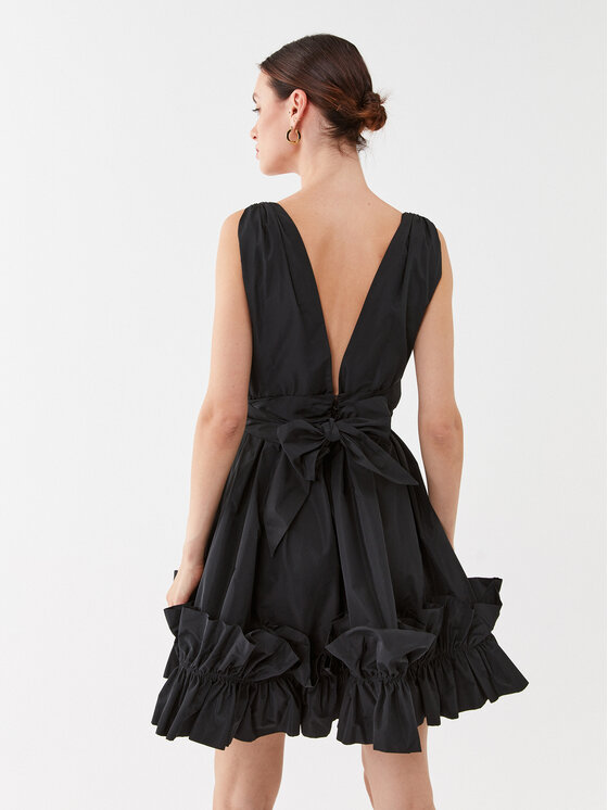 PINKO Pinko Коктейлна рокля Sigma 101782 Y3LE Черен Regular Fit