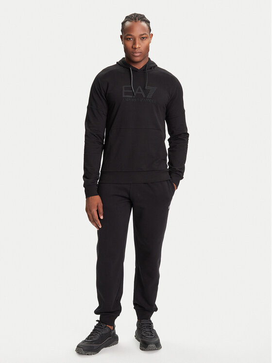EA7 Emporio Armani EA7 Emporio Armani Bluza 7M000903 AF13512 UC001 Czarny Regular Fit