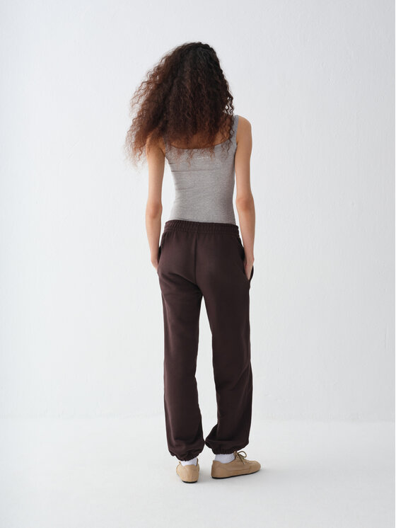 La Mania La Mania Top TESS Szary Slim Fit