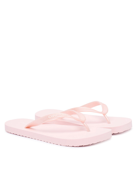 Calvin Klein Calvin Klein Japanke Flip Flop Tpu Metallic HW0HW02956 Svijetlo roza