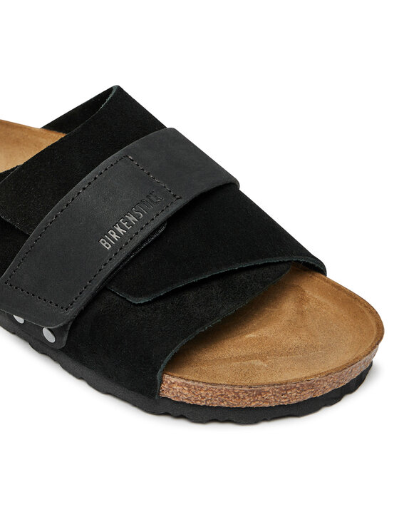 Birkenstock Birkenstock Klapki Kyoto Lenb 1022566 Czarny