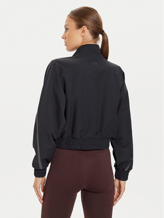 Under Armour Under Armour Vetrovka UA Unstoppable Crop 1386479 Čierna Regular Fit