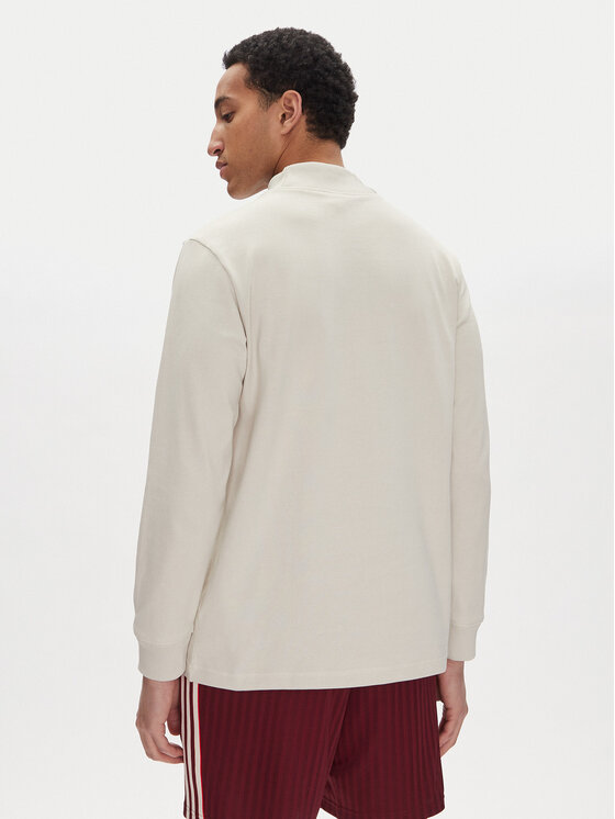 adidas adidas Longsleeve JD5402 Beżowy Loose Fit