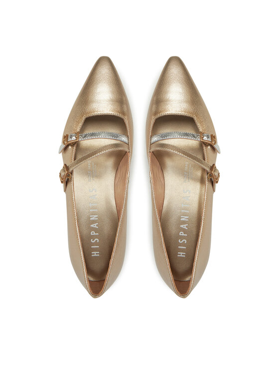 Hispanitas Hispanitas Halbschuhe BHV254073 Goldfarben
