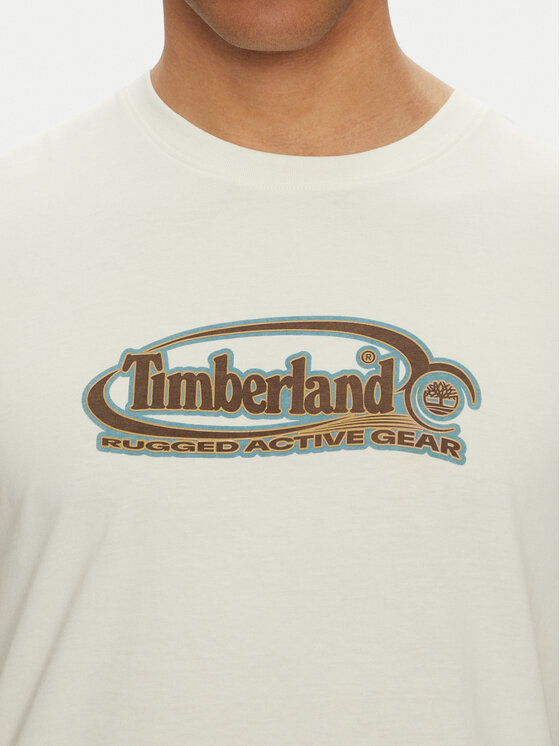 Timberland Timberland Tričko TB0A6DJY Biela Regular Fit