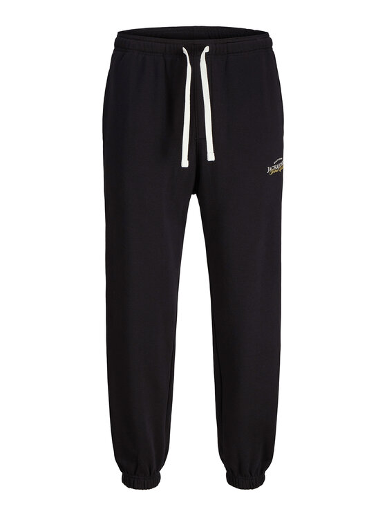 Jack & Jones Jack & Jones Teplákové nohavice Kane Billy 12283257 Čierna Relaxed Fit