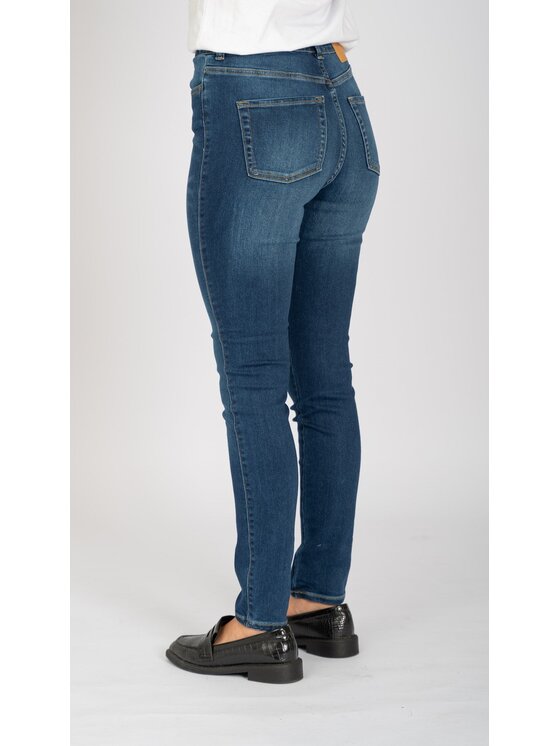 TeeShoppen TeeShoppen Jeansy Oryginalne dżinsy chude Niebieski Skinny Fit