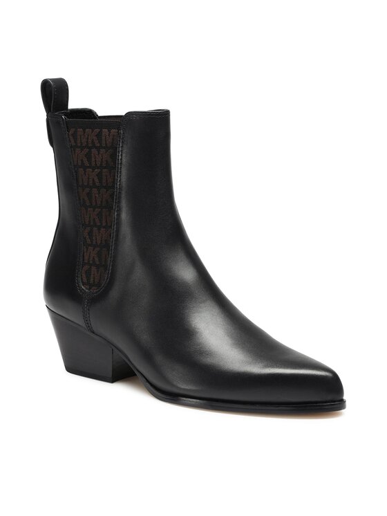 MICHAEL Michael Kors Botki Kinlee Bootie 40F3KNME6L Czarny