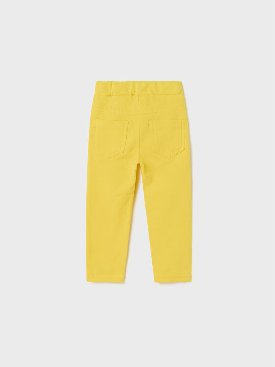 Mayoral Mayoral Pantaloni di tessuto 550 Giallo