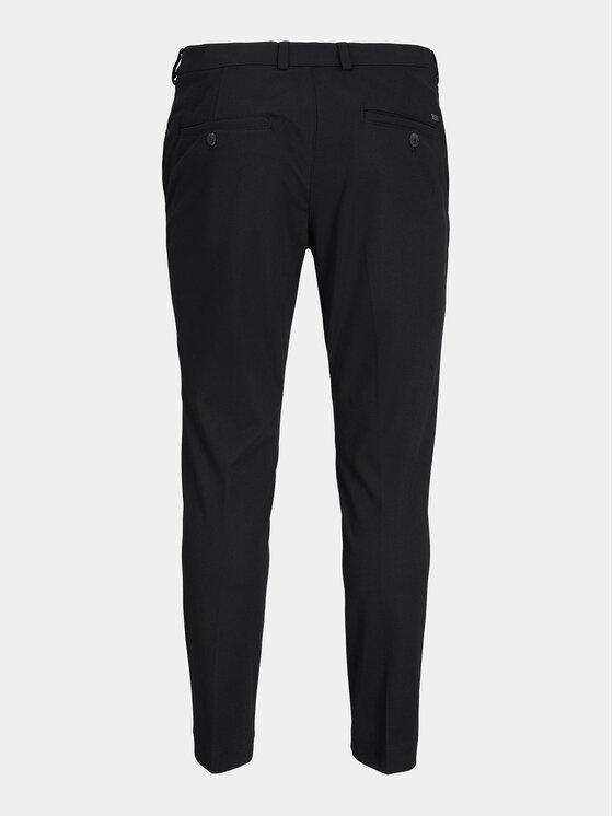 Jack & Jones Jack & Jones Chino nohavice Marco 12237523 Čierna Slim Fit