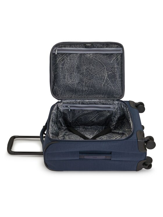 Kipling Kipling Walizka kabinowa 273492 Błękitny