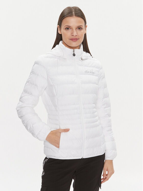 EA7 Emporio Armani Prechodná bunda 8NTB23 TNF8Z 1100 Biela Regular Fit