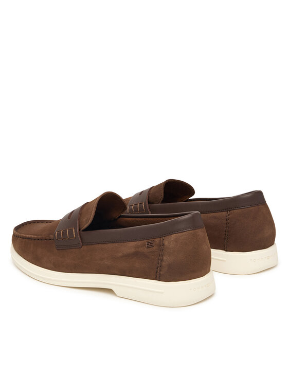 Tommy Hilfiger Tommy Hilfiger Mokaszin Mix FM0FM05785 Barna