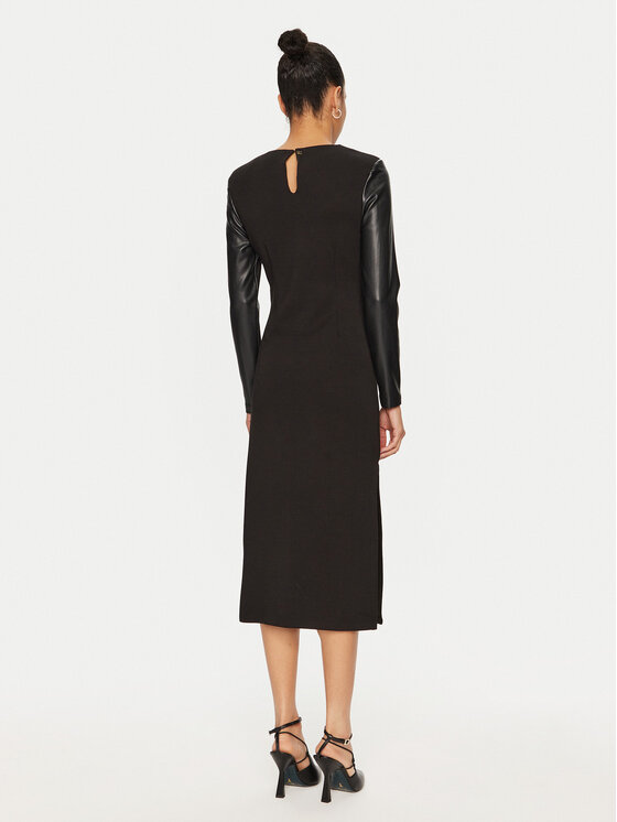 LOLA CASADEMUNT lola_casademunt Kleid für den Alltag LF2416001 Schwarz Regular Fit