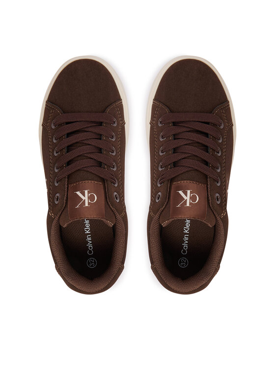 Calvin Klein Calvin Klein Sneakersy V3X9-83472-0315 M Brązowy ciemny