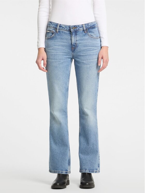 Guess Jeans Guess Jeans Jeansy 170161 Modrá Flared Fit