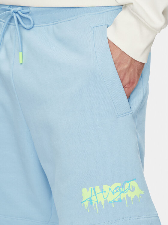 HUGO Hugo Sportshorts Dapalmi 50510005 Himmelblau Relaxed Fit